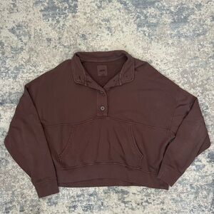 Brown Aerie Crewneck